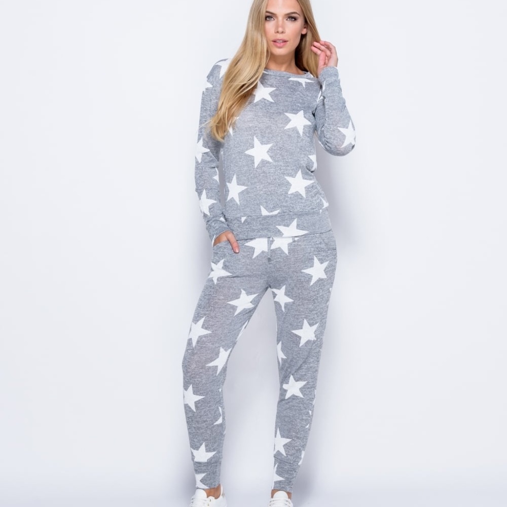 Wish Upon a Star Lounge Wear Set - Picture 2 of 7